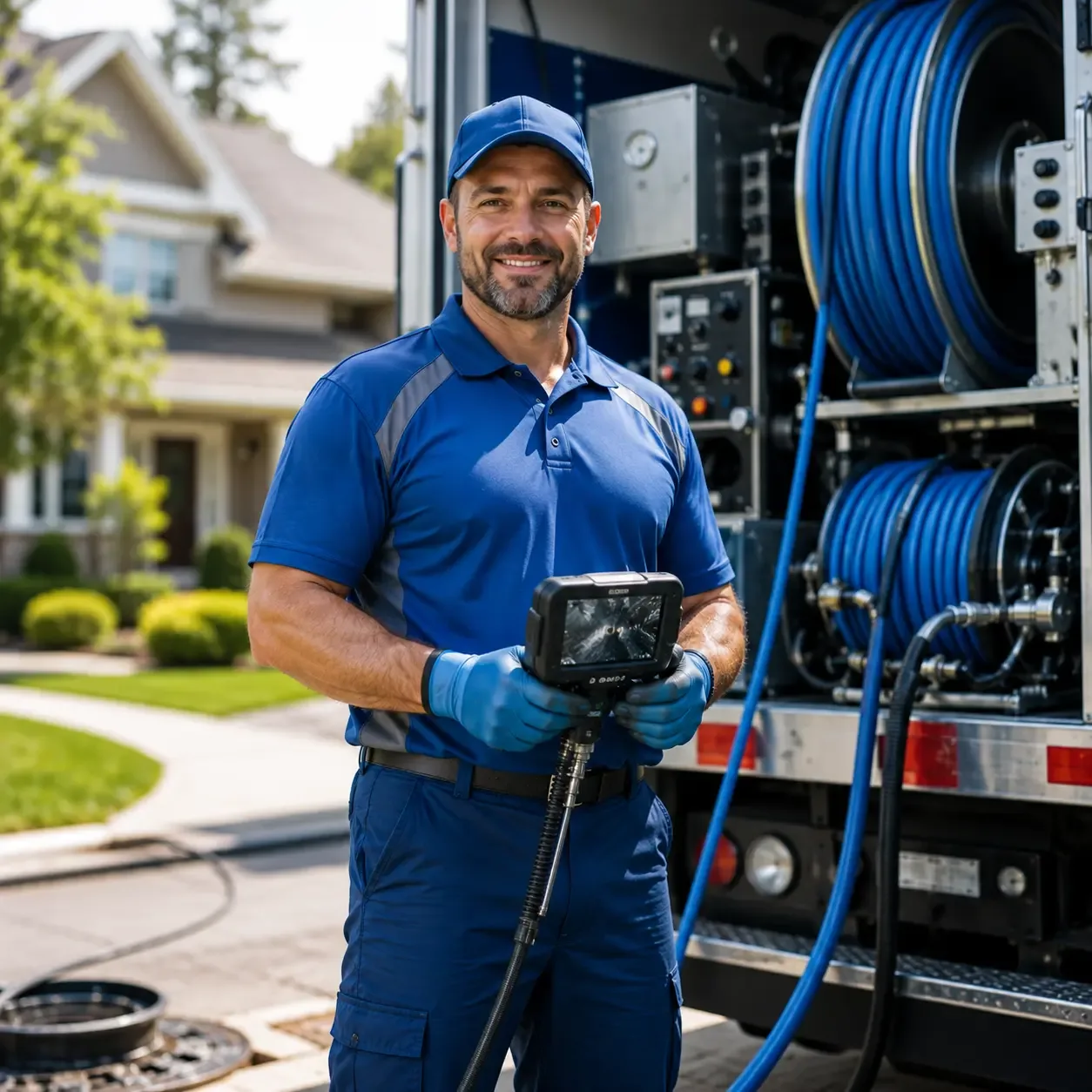 Local outdoor drain cleaning specialists in Albion, IL